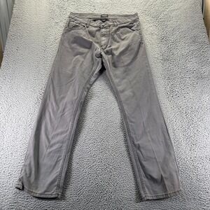 Adam Levine The Patriot Jeans Mens 34x32 Gray Cotton Denim Straight Leg Workwear